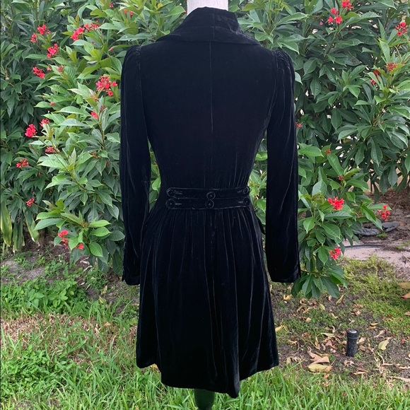 Twenty8Twelve by S. Miller Black Velvet Jacket Size 2 - Picture 9 of 17